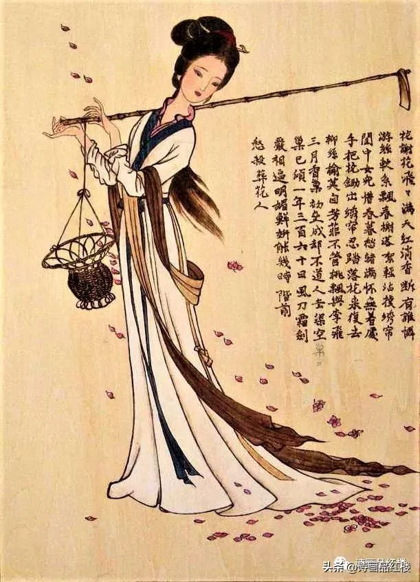 黛玉葬花原文及赏析（林黛玉葬花吟赏析）-流云流梦